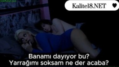 Arkadan sürterek uyuma pornosu